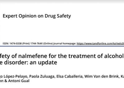 Safety of nalmefene for the treatment of alcohol use disorder: an update