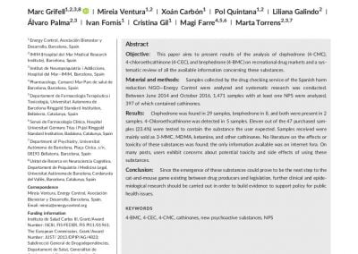Patterns of use and toxicity of new para-halogenated substituted cathinones: 4-CMC (clephedrone), 4-CEC (4-chloroethcatinone) and 4-BMC (brephedrone)